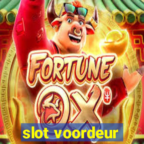 slot voordeur