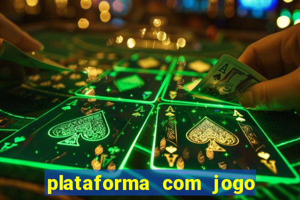 plataforma com jogo do tigre