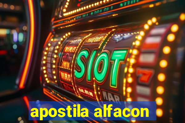 apostila alfacon