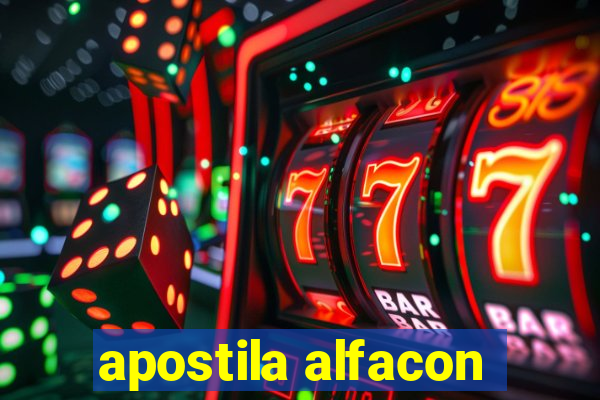 apostila alfacon