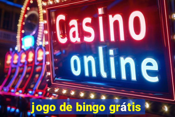 jogo de bingo grátis