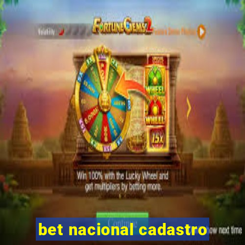 bet nacional cadastro