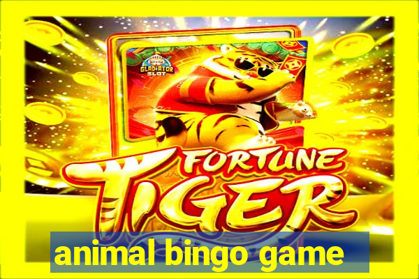 animal bingo game