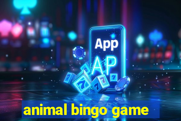 animal bingo game