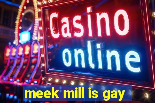 meek mill is gay