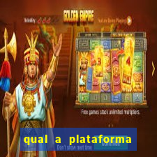 qual a plataforma que est谩 pagando hoje