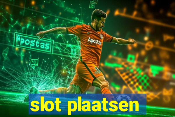 slot plaatsen