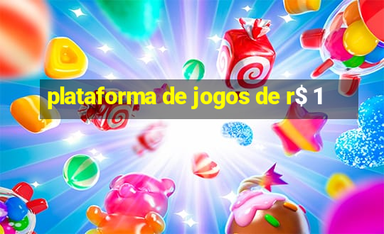 plataforma de jogos de r$ 1