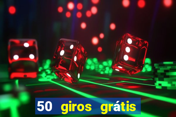 50 giros grátis no cadastro