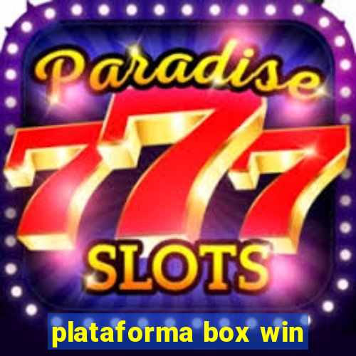 plataforma box win