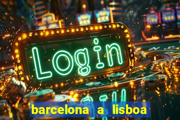 barcelona a lisboa de trem