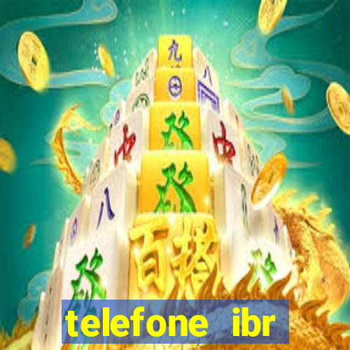 telefone ibr vitória da conquista