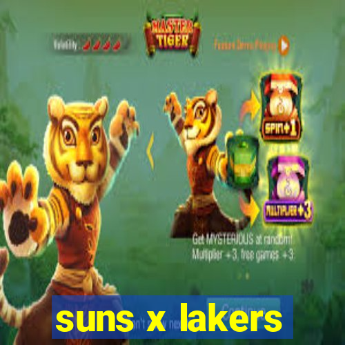 suns x lakers