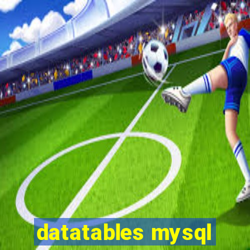 datatables mysql