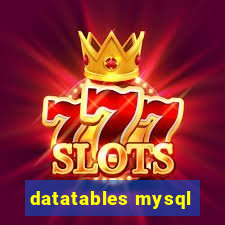 datatables mysql