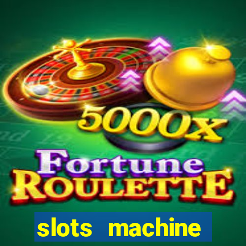 slots machine gratis offline