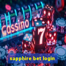 sapphire bet login