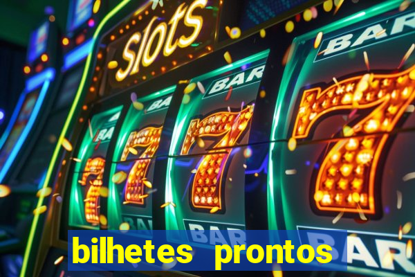 bilhetes prontos apostas esportivas