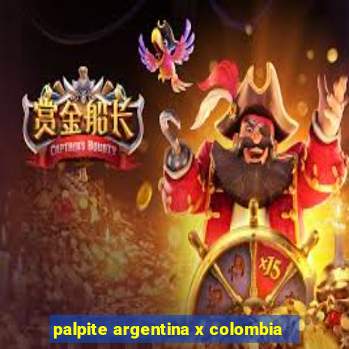 palpite argentina x colombia