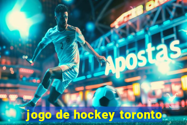 jogo de hockey toronto