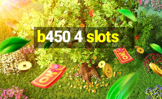 b450 4 slots