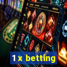 1 x betting