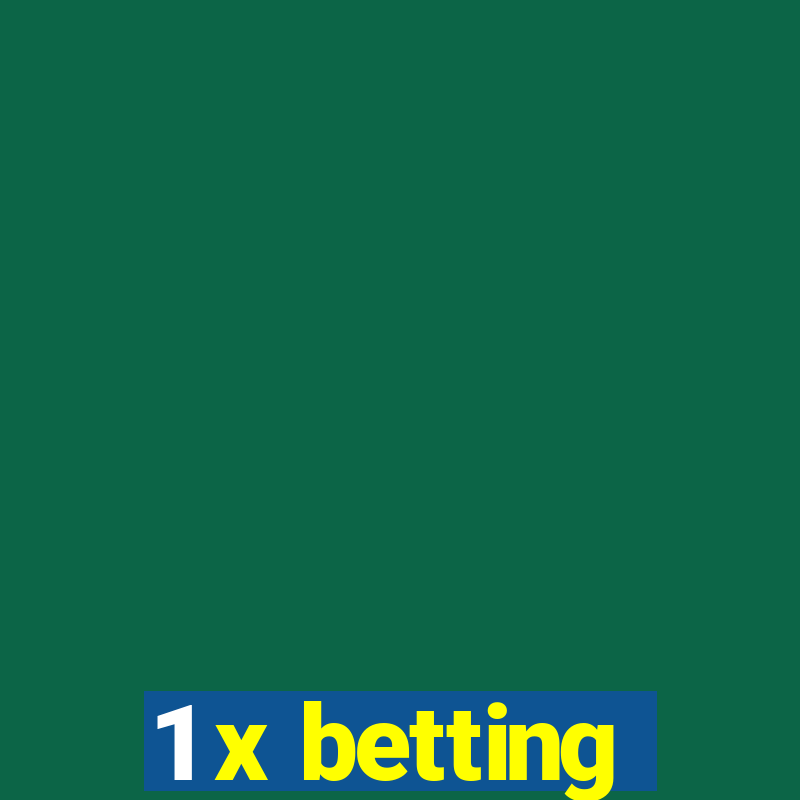 1 x betting