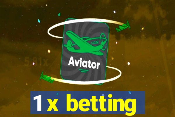 1 x betting