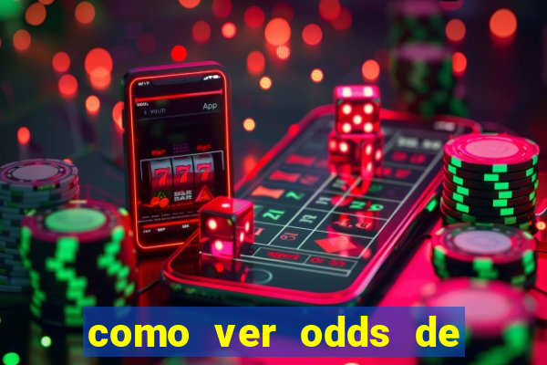 como ver odds de jogos passados