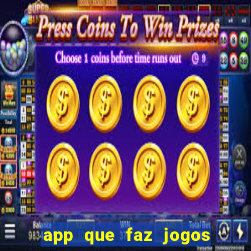 app que faz jogos da loteria