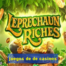 juegos de de casinos