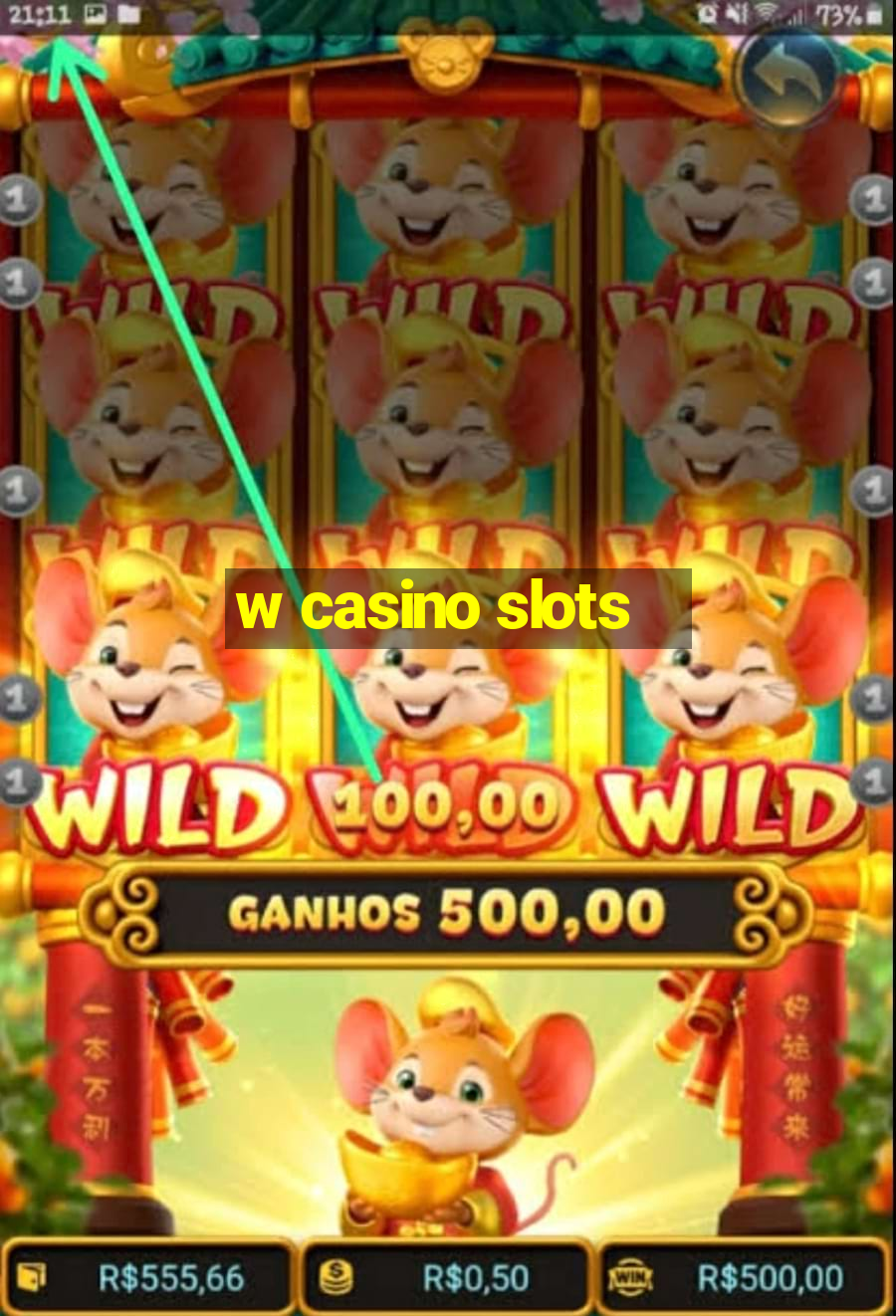 w casino slots