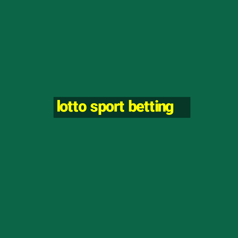 lotto sport betting