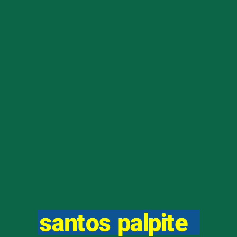 santos palpite