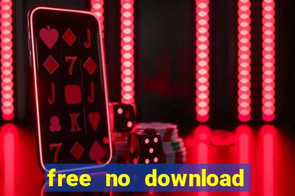 free no download casino slots