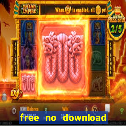 free no download casino slots