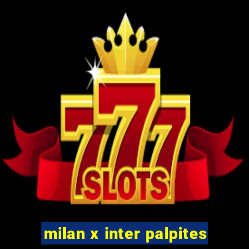 milan x inter palpites