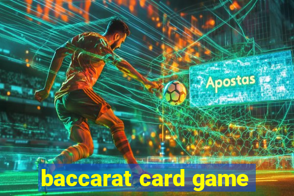 baccarat card game