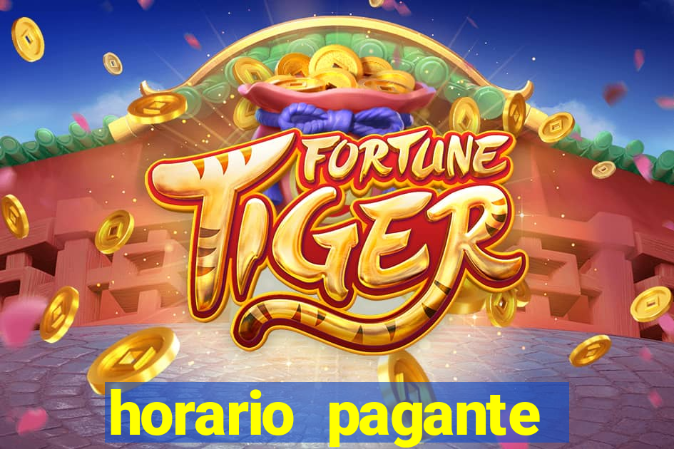 horario pagante fortune tiger hoje