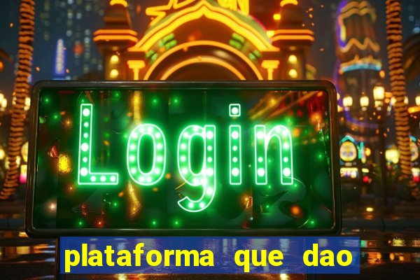 plataforma que dao bonus sem deposito