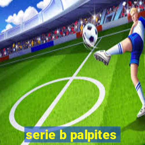 serie b palpites