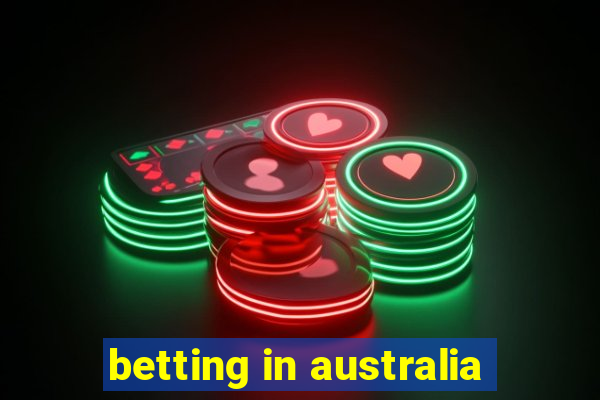 betting in australia