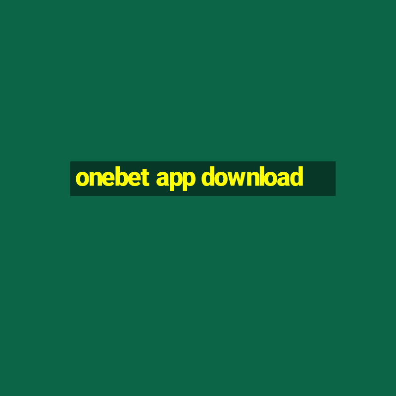 onebet app download