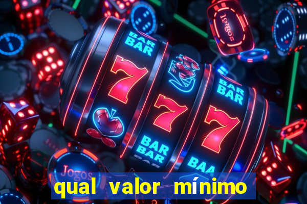 qual valor mínimo para jogar no tigrinho