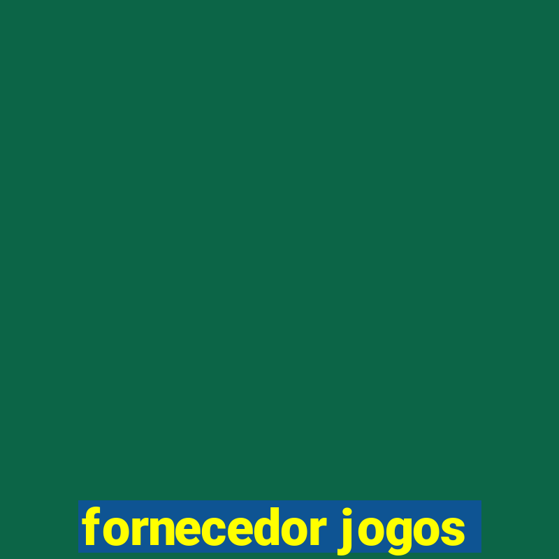 fornecedor jogos