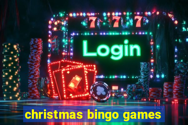 christmas bingo games