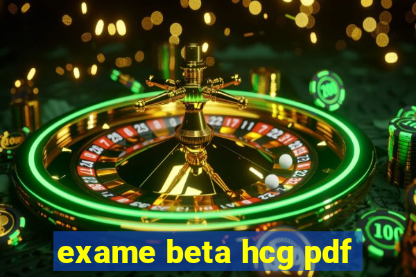 exame beta hcg pdf