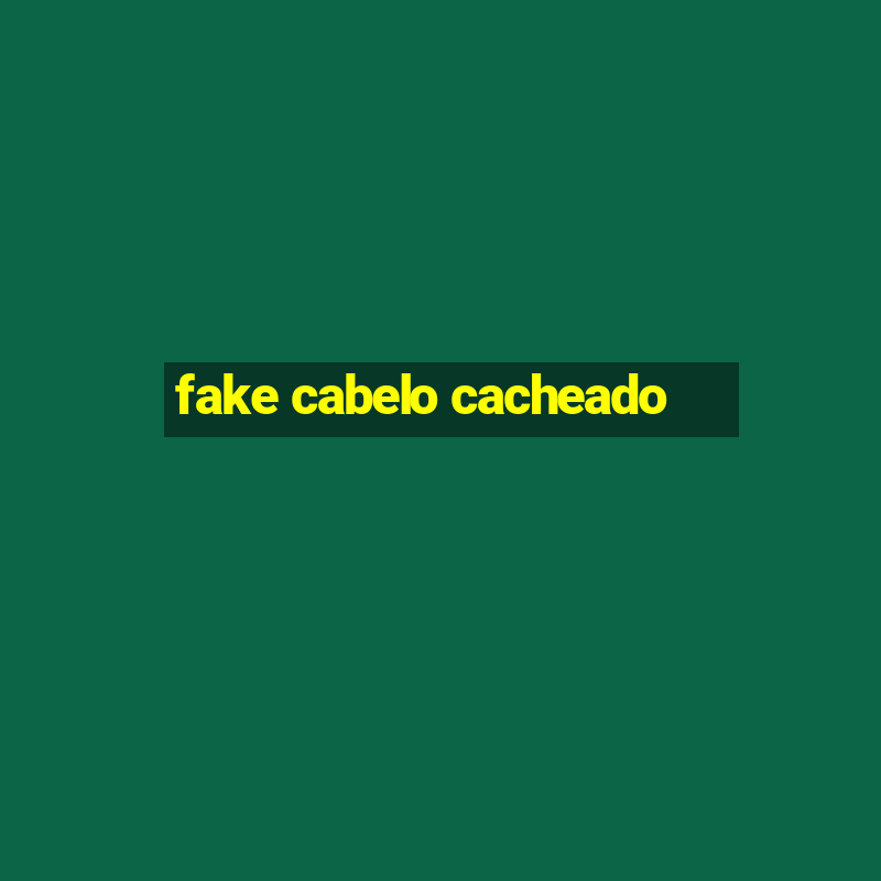 fake cabelo cacheado