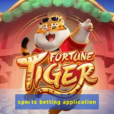 sports betting application