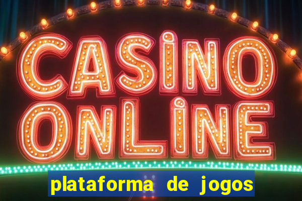 plataforma de jogos online novas